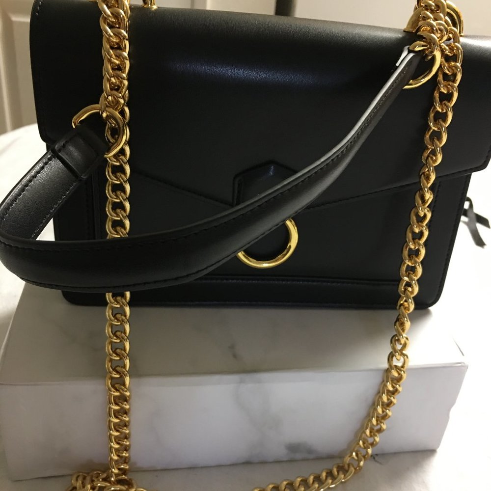 JW PEI  Black Handbag VEGAN not Leather